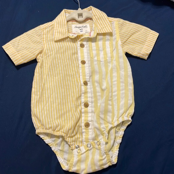 Yellow and White Striped Bubble - Picture 1 of 3